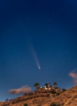 Cometa sobre la casa