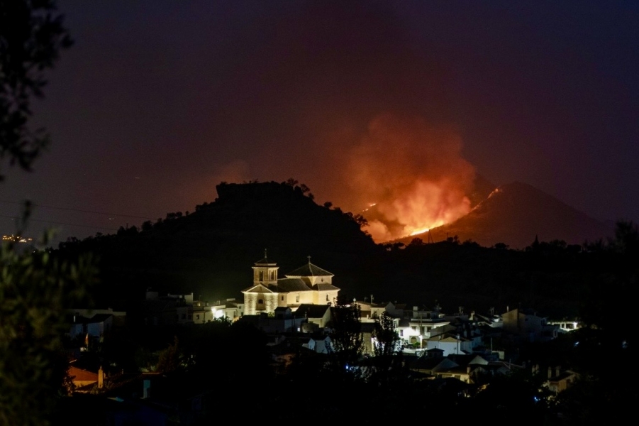 El volcán