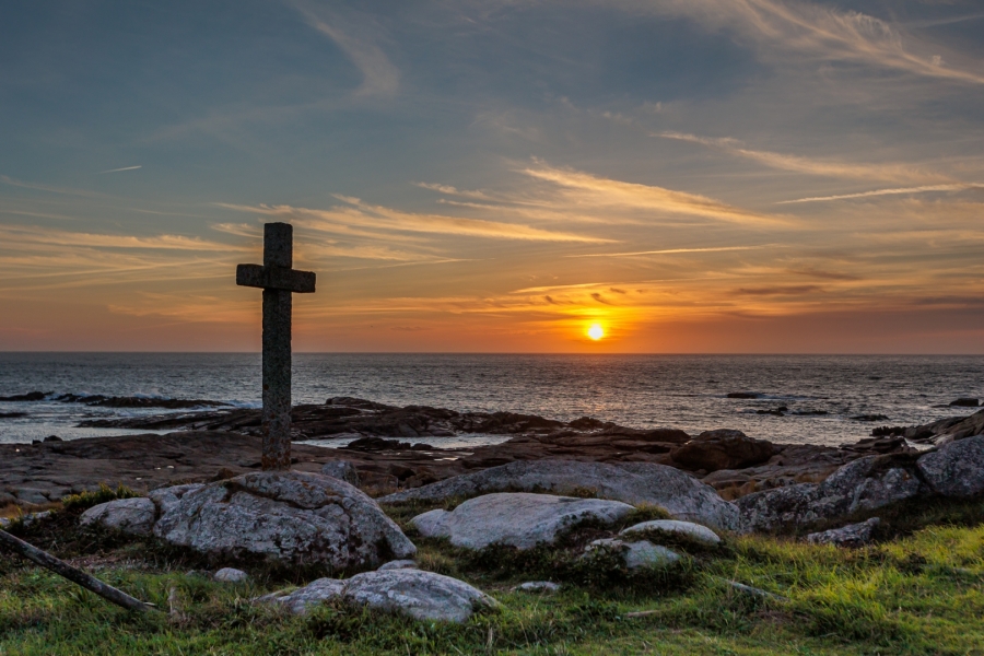 atardecer en el atlantico