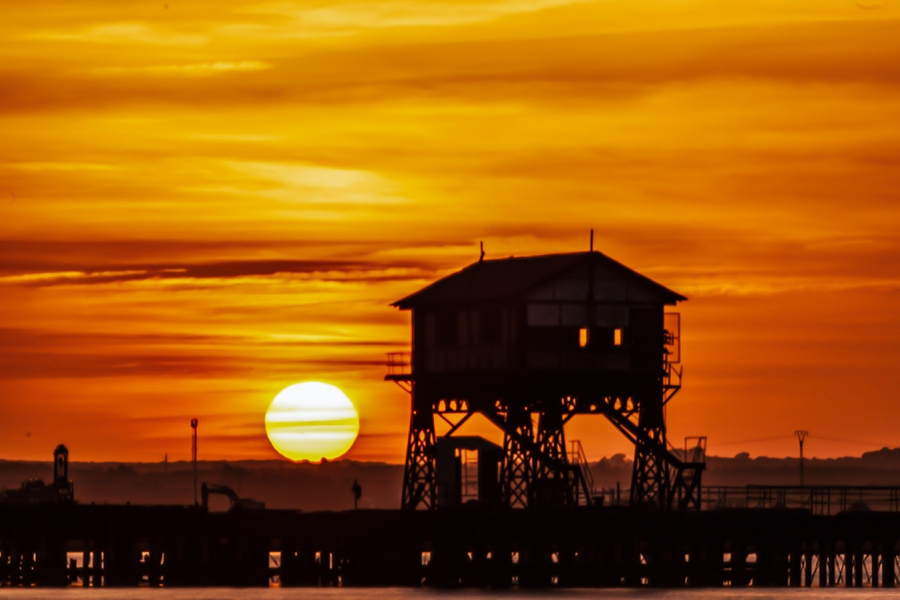 Atardecer en el Puerto