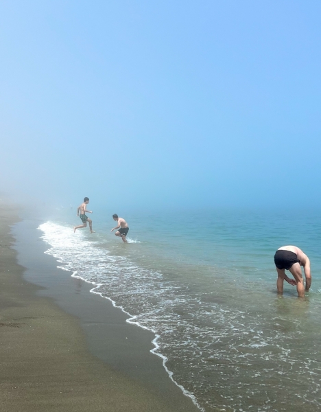 Niebla y playa