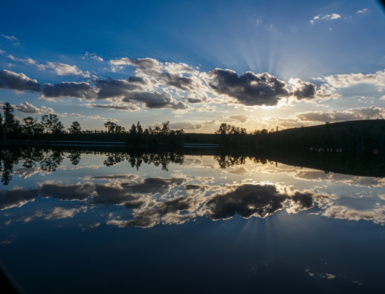 cielo y agua